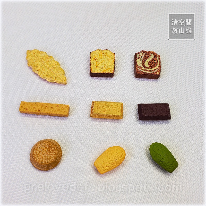 Re-Ment 豪華西點 10號 二手無盒 絕版 2006 rement〈清空間放山雞〉-細節圖3