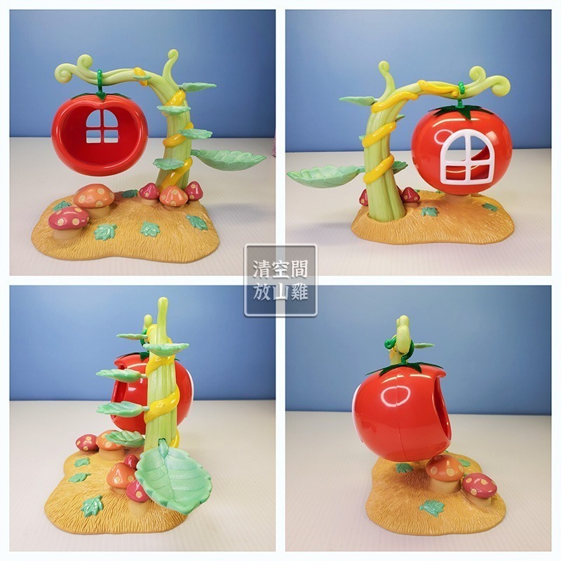森林家族 番茄屋 番茄樹 童話王國系列 二手有盒 缺瓢蟲戒指 日版 絕版〈清空間放山雞〉-細節圖3