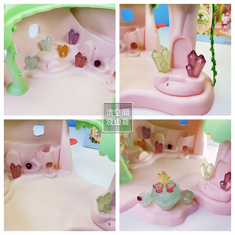 森林家族 妖精寶石山丘 二手有盒 日版 絕版〈清空間放山雞〉-細節圖4