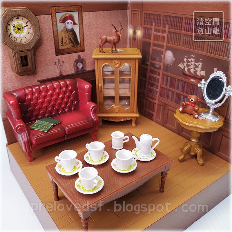 Re-Ment 洋室場景組 我的風格房間6號 二手 rement〈清空間放山雞〉-細節圖2