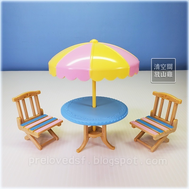 森林家族 花園烤肉組 BBQ 不含玩偶 二手有盒〈清空間放山雞〉-細節圖2