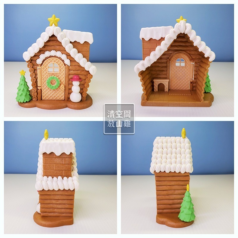 森林家族 聖誕節配件 薑餅屋 雪橇 聖誕樹 二手 絕版〈清空間放山雞〉-細節圖2