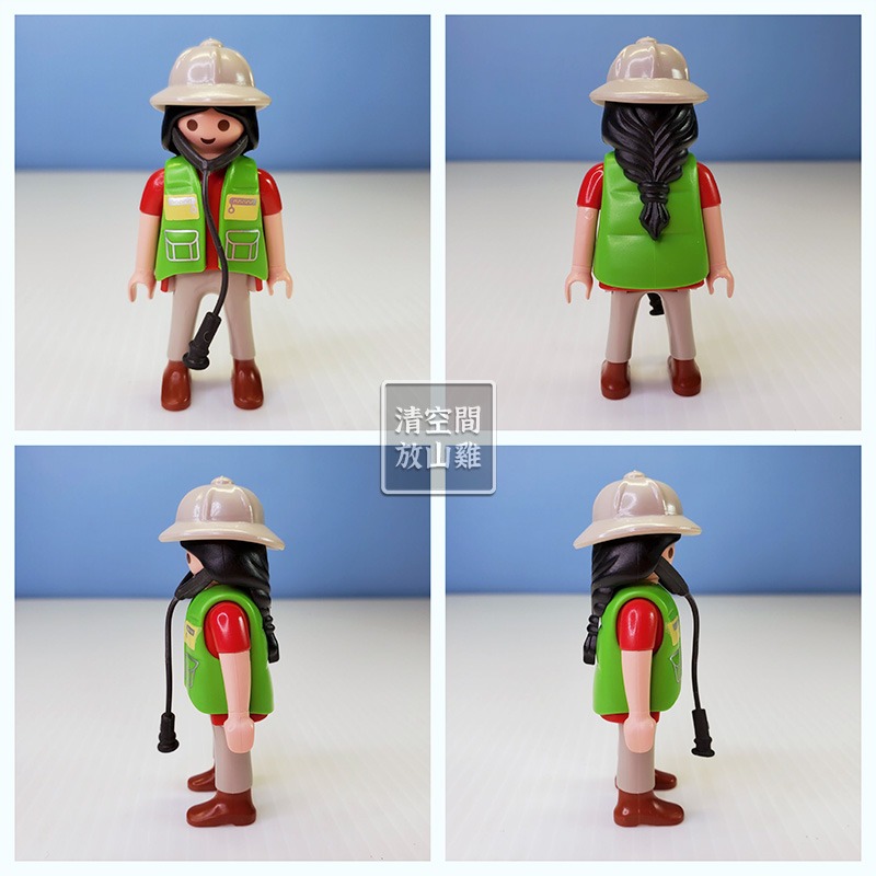 Playmobil 4925 摩比 恐龍系列 科學家與恐龍寶寶 二手無蛋殼 絕版〈清空間放山雞〉-細節圖2