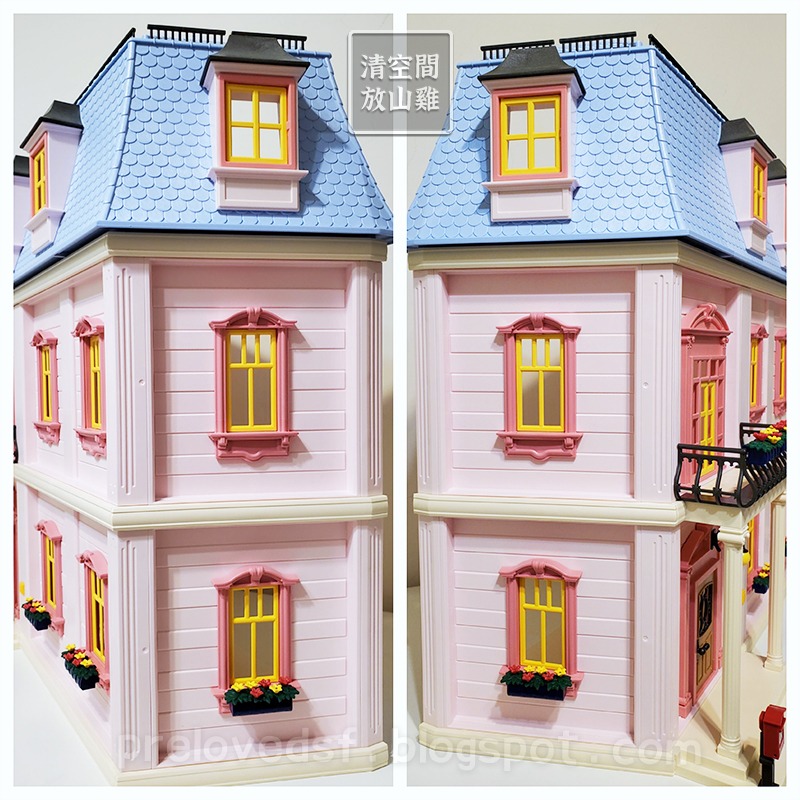 Playmobil 5303 摩比 粉紅娃娃屋 二手無盒 絕版〈清空間放山雞〉-細節圖4