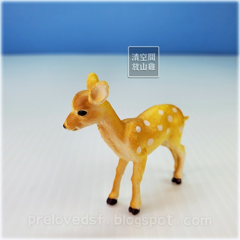 Re-Ment 森林動物故事 10號 兔子 小鹿 二手有盒有紙 絕版 2008 rement〈清空間放山雞〉-細節圖4