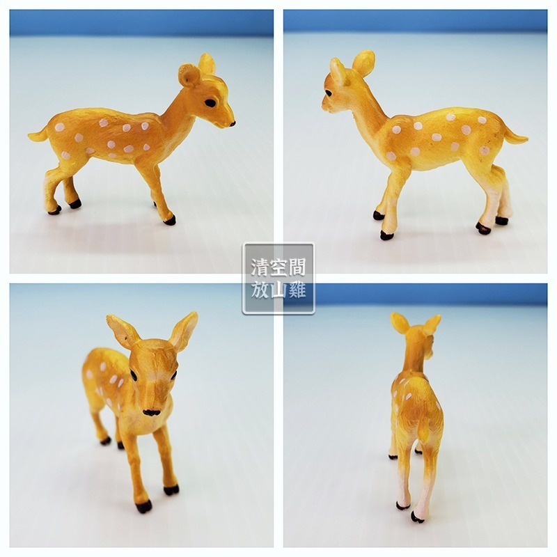 Re-Ment 森林動物故事 10號 兔子 小鹿 二手有盒有紙 絕版 2008 rement〈清空間放山雞〉-細節圖5