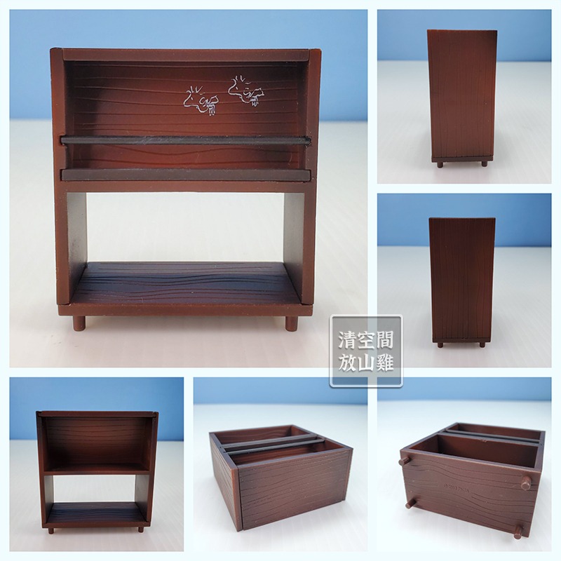 Re-Ment 史努比 房間 3號 二手有盒有紙 Snoopy＇s Mono Room 2019〈清空間放山雞〉-細節圖3