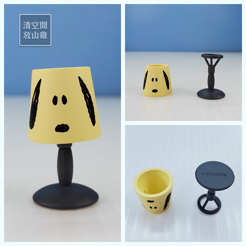 Re-Ment 史努比 房間 3號 二手有盒有紙 Snoopy＇s Mono Room 2019〈清空間放山雞〉-細節圖4