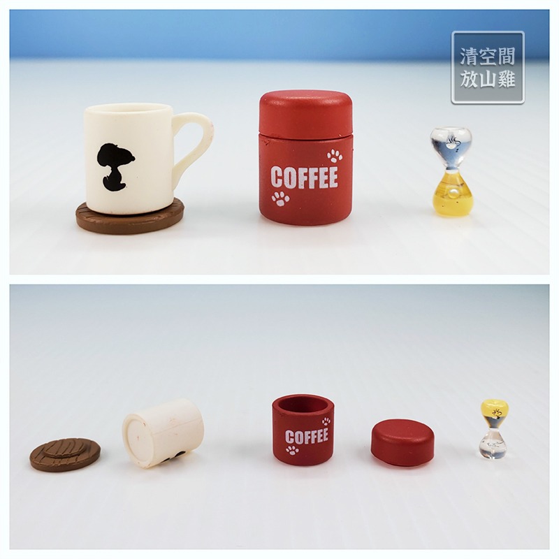 Re-Ment 史努比 房間 8號 二手有盒有紙 Snoopy＇s Mono Room 2019〈清空間放山雞〉-細節圖5