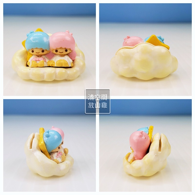 Re-Ment 雙子星 星空派對 8號 二手有盒有紙 Little Twin Stars 2010〈清空間放山雞〉-細節圖3