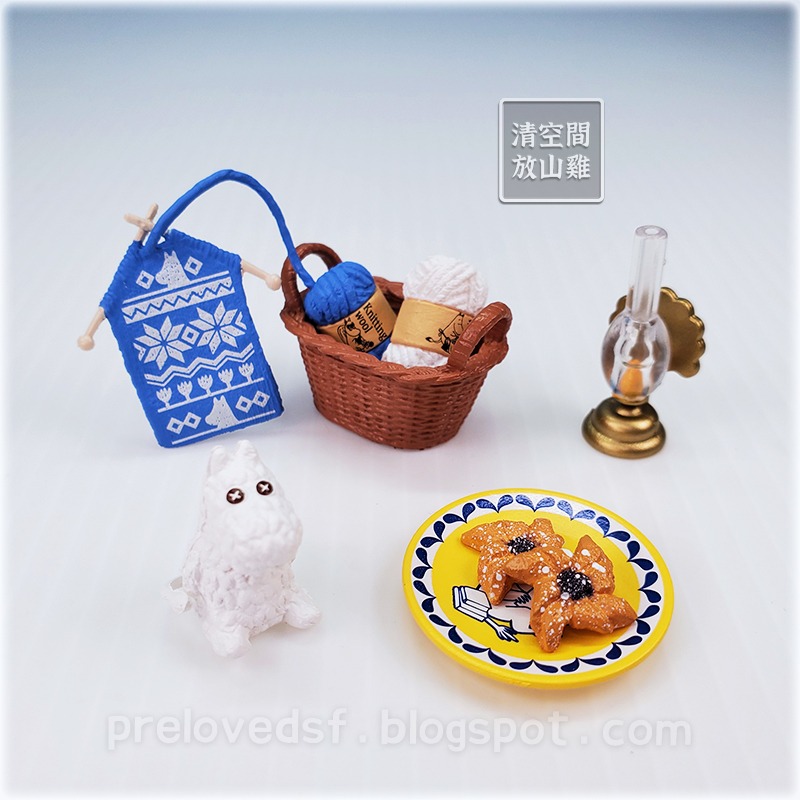 Re-Ment 嚕嚕米 溫暖的家 7號 二手有盒有紙 2017 MOOMIN WARM HOUSE〈清空間放山雞〉-細節圖2