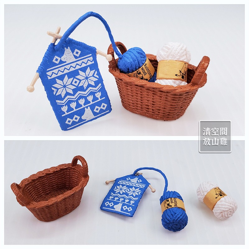 Re-Ment 嚕嚕米 溫暖的家 7號 二手有盒有紙 2017 MOOMIN WARM HOUSE〈清空間放山雞〉-細節圖3