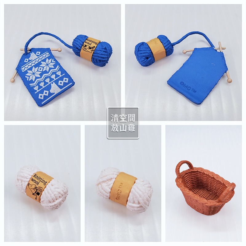 Re-Ment 嚕嚕米 溫暖的家 7號 二手有盒有紙 2017 MOOMIN WARM HOUSE〈清空間放山雞〉-細節圖4