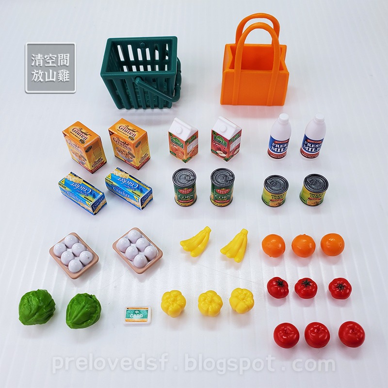 森林家族 森林市場小舖 果汁吧 超市 雜貨 水果 二手〈清空間放山雞〉-細節圖7