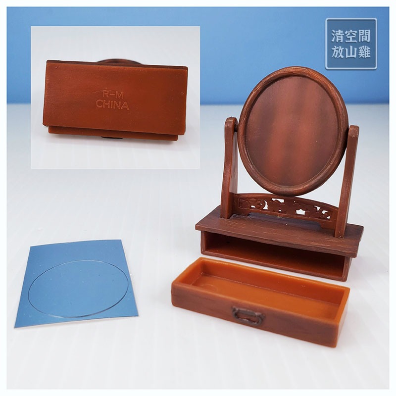 Re-Ment 昭和 漂亮的摩登女郎 5號 二手有盒有紙 2016〈清空間放山雞〉-細節圖2