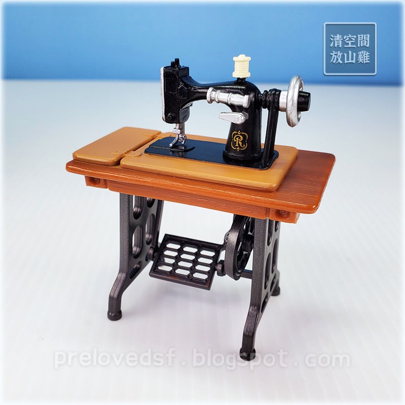 Re-Ment 昭和 漂亮的摩登女郎 6號 二手有盒有紙 2016〈清空間放山雞〉-細節圖2