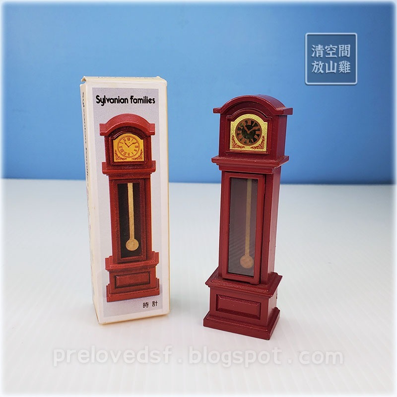 森林家族 書櫃 老爺鐘 咕咕鐘 沙發 茶几 傘架 雨傘 電話櫃 雜誌架 二手無盒 絕版〈清空間放山雞〉-細節圖2