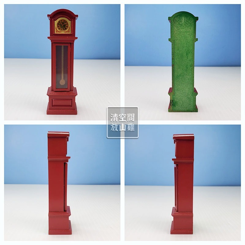 森林家族 書櫃 老爺鐘 咕咕鐘 沙發 茶几 傘架 雨傘 電話櫃 雜誌架 二手無盒 絕版〈清空間放山雞〉-細節圖3