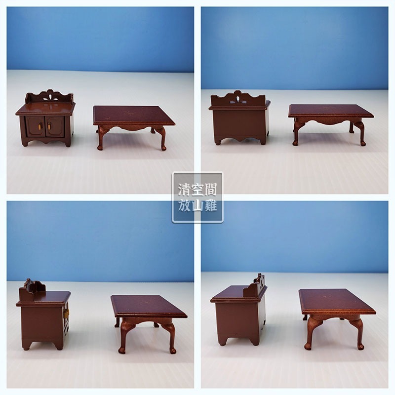 森林家族 書櫃 老爺鐘 咕咕鐘 沙發 茶几 傘架 雨傘 電話櫃 雜誌架 二手無盒 絕版〈清空間放山雞〉-細節圖8