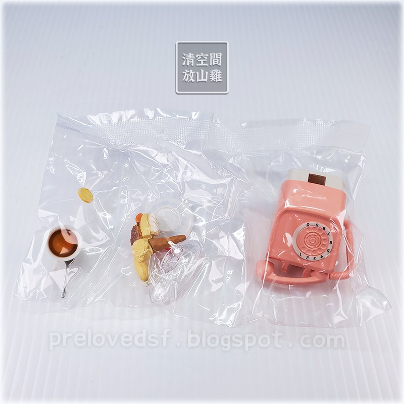 Re-Ment 街角的復古咖啡廳 喫茶店 6號 二手有盒有紙 袋未拆 2016〈清空間放山雞〉-細節圖2