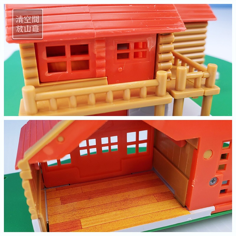 1986 BANDAI 楓葉小鎮 迷你雜貨店 楓葉鎮物語 日本製 二手有盒 絕版〈清空間放山雞〉-細節圖5