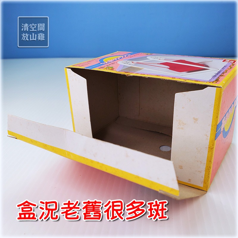 1985 BANDAI 早期家具配件 粉紅色單人盪鞦韆 可搭森林家族 日本製 二手有盒 絕版〈清空間放山雞〉-細節圖5