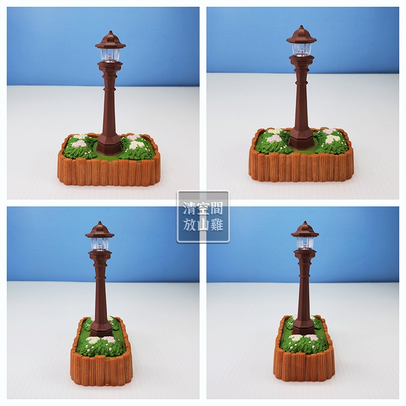 森林家族 戶外燈 街燈 路燈 摺疊桌椅組 二手有盒 日版 絕版〈清空間放山雞〉-細節圖2