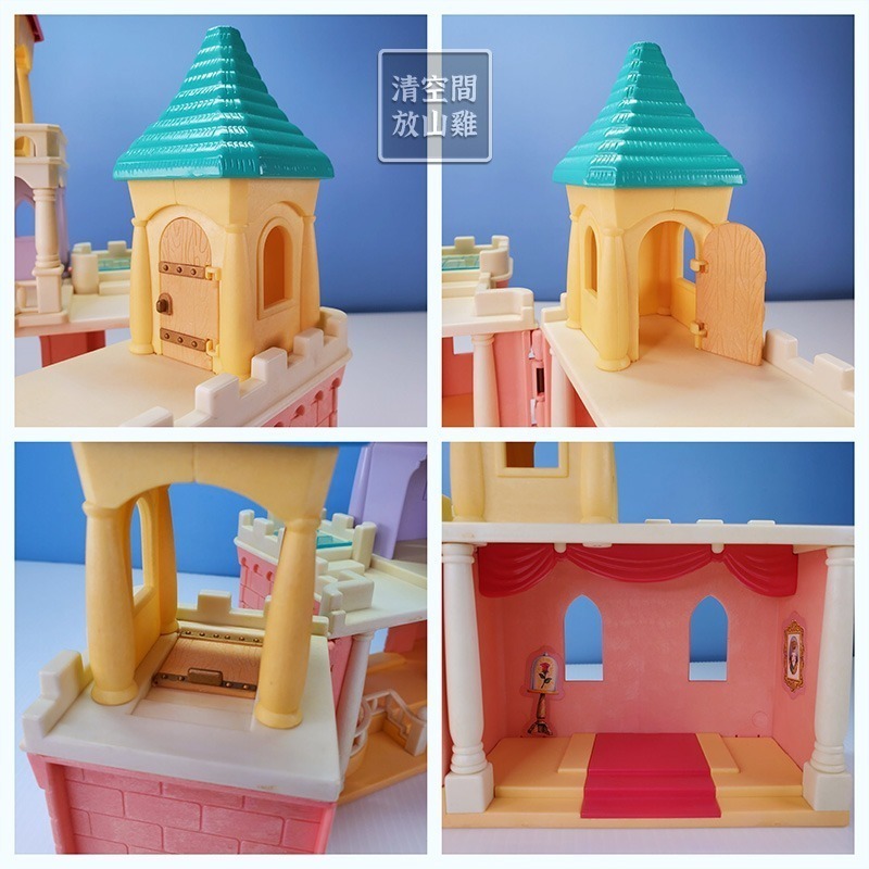 森林家族 童話城堡 童話王國系列 二手有盒 絕版〈清空間放山雞〉-細節圖9