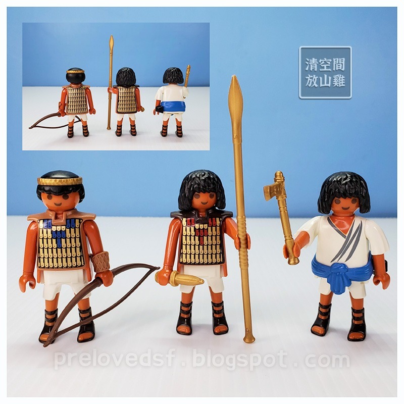 Playmobil 4241 摩比人 埃及船 二手無盒 絕版〈清空間放山雞〉-細節圖7