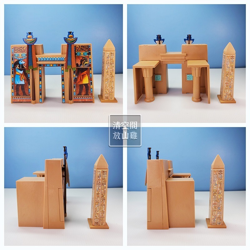 Playmobil 4243 摩比人 埃及 法老神廟 二手有盒 絕版〈清空間放山雞〉-細節圖3