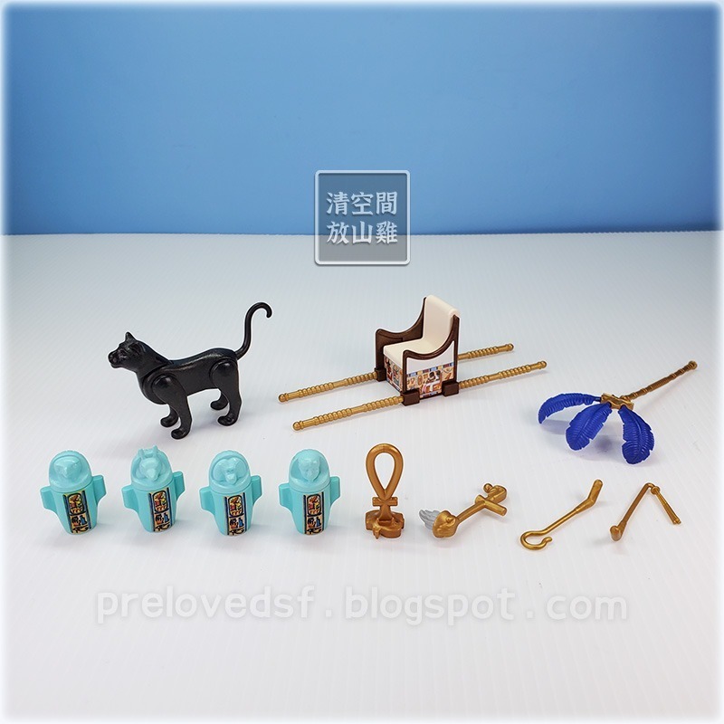 Playmobil 4243 摩比人 埃及 法老神廟 二手有盒 絕版〈清空間放山雞〉-細節圖6