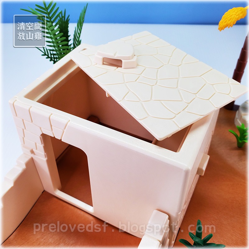 Playmobil 6485 摩比人 埃及房屋 二手無盒 絕版〈清空間放山雞〉-細節圖5