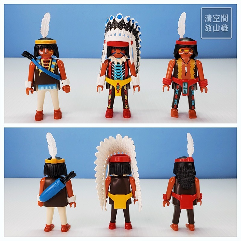 Playmobil 4012 摩比人 印地安營地 美洲原住民營地 獨木舟 二手有盒 絕版〈清空間放山雞〉-細節圖4