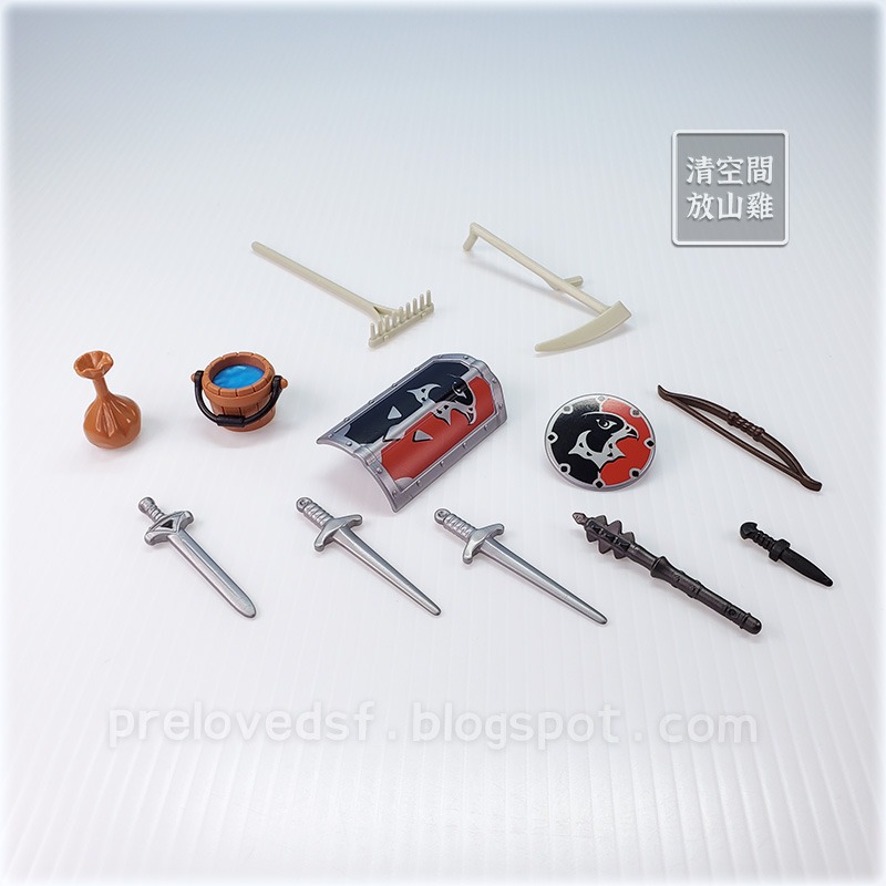 Playmobil 6005 摩比人 鷹騎士 偽裝牛車 二手有盒 絕版〈清空間放山雞〉-細節圖6