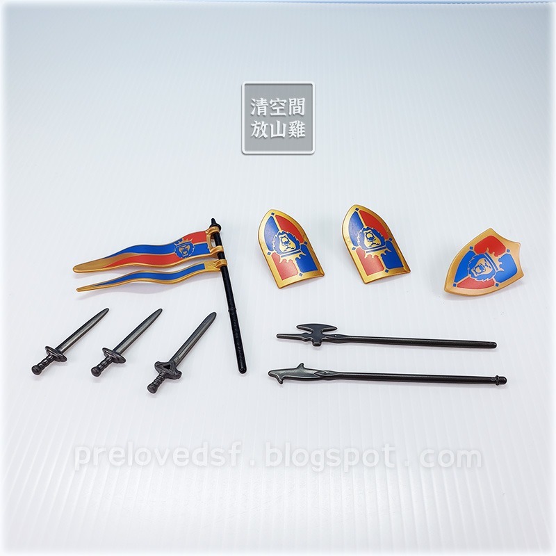 Playmobil 6006 摩比人 皇家獅子騎士團 戰馬 二手有盒 絕版〈清空間放山雞〉-細節圖5