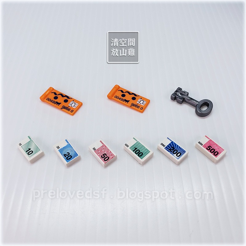 Playmobil 6414 ATM 提款機 Playmobil 7446 保險箱 二手無盒 絕版〈清空間放山雞〉-細節圖8