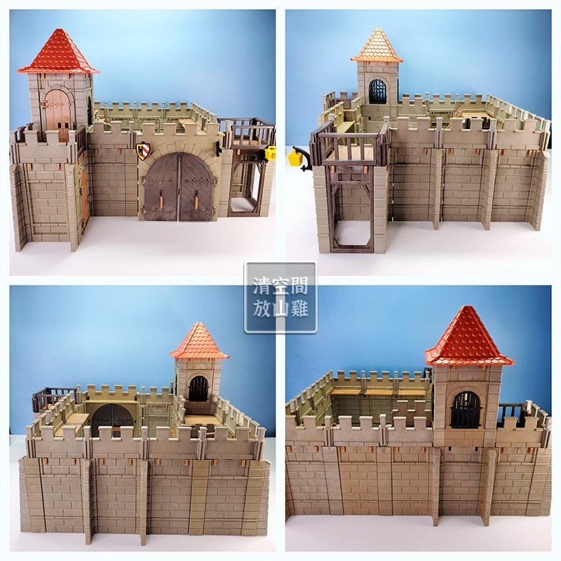 Playmobil System 3446 摩比 早期城堡 可擴充系統 二手無盒 絕版〈清空間放山雞〉-細節圖2