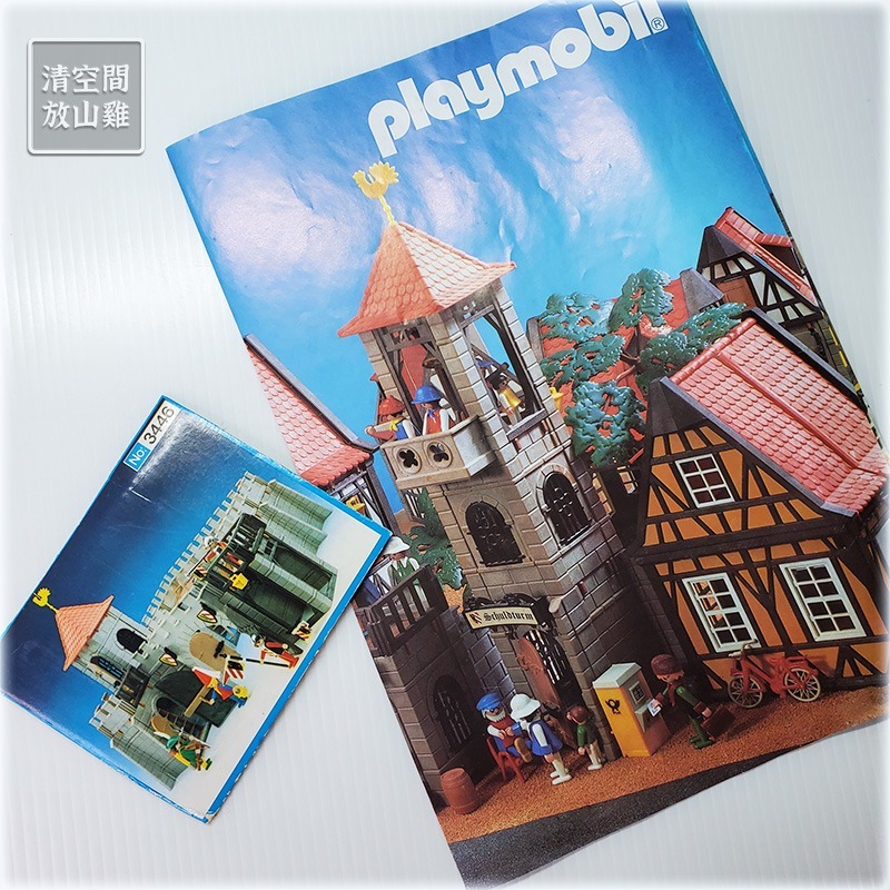 Playmobil System 3446 摩比 早期城堡 可擴充系統 二手無盒 絕版〈清空間放山雞〉-細節圖7