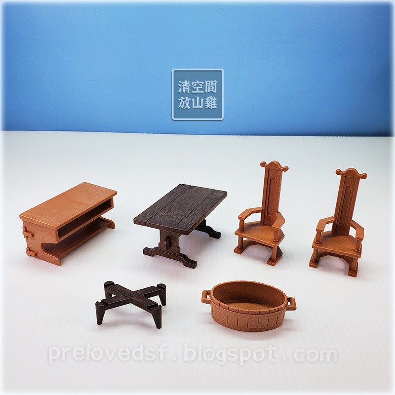 Playmobil 6463 摩比 裁縫店 中世紀 二手無盒 絕版〈清空間放山雞〉-細節圖5