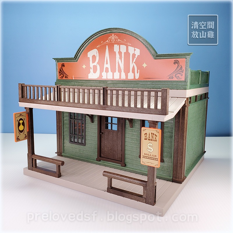 Playmobil 6478 西部銀行 二手無盒 絕版〈清空間放山雞〉-細節圖2