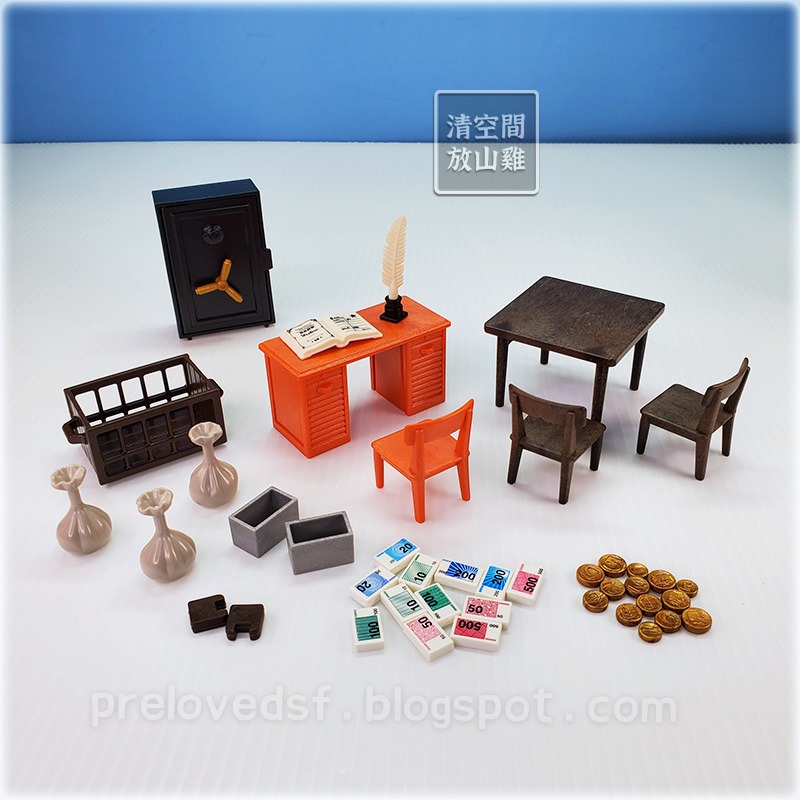 Playmobil 6478 西部銀行 二手無盒 絕版〈清空間放山雞〉-細節圖6