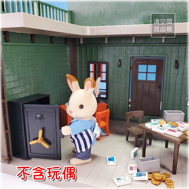 Playmobil 6478 西部銀行 二手無盒 絕版〈清空間放山雞〉-細節圖8