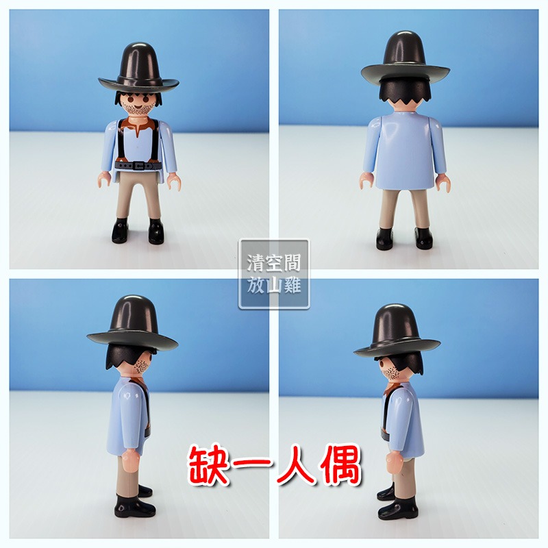 Playmobil 4399 7117 摩比 西部 驛馬車 貨物 二手 絕版〈清空間放山雞〉-細節圖5