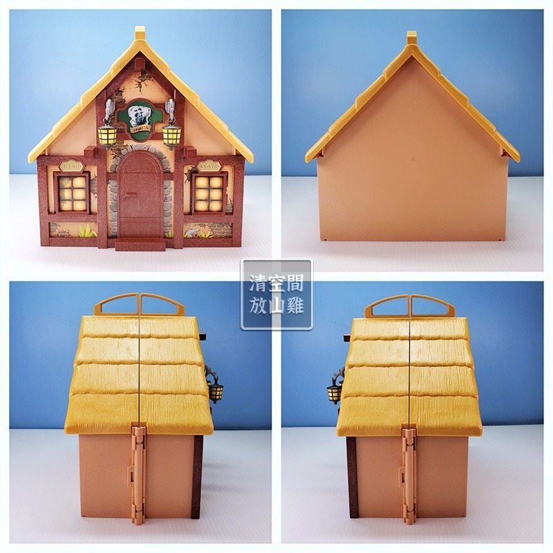 Playmobil 9112 摩比 海盜堡壘 海盜要塞小屋 攜帶組 二手無盒 絕版〈清空間放山雞〉-細節圖5