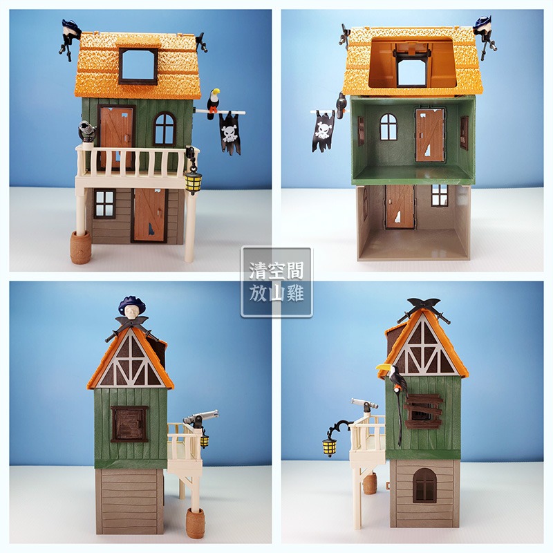 Playmobil 4796 摩比 海盜的秘密基地 偽裝海盜要塞 二手有盒 絕版〈清空間放山雞〉-細節圖6