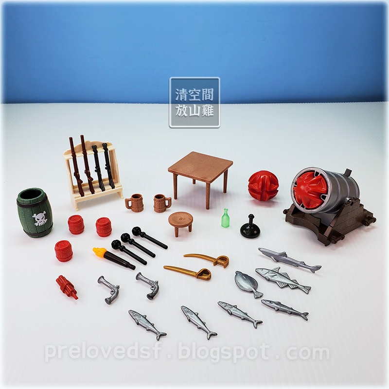 Playmobil 4796 摩比 海盜的秘密基地 偽裝海盜要塞 二手有盒 絕版〈清空間放山雞〉-細節圖7