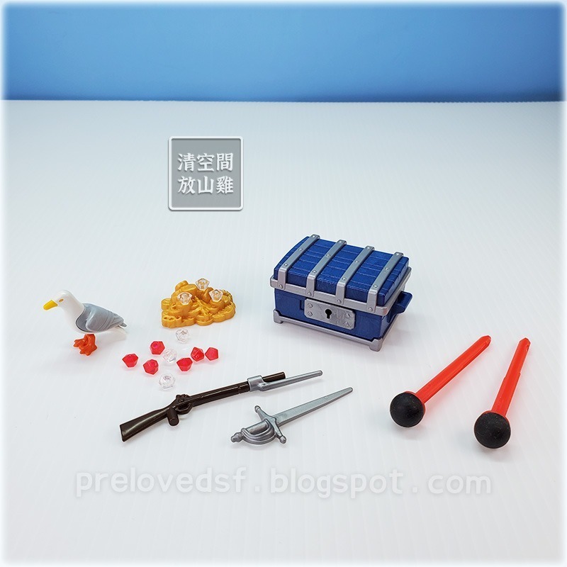 Playmobil 6680 摩比 士兵燈塔 砲台 海盜系列 二手有盒 絕版〈清空間放山雞〉-細節圖6