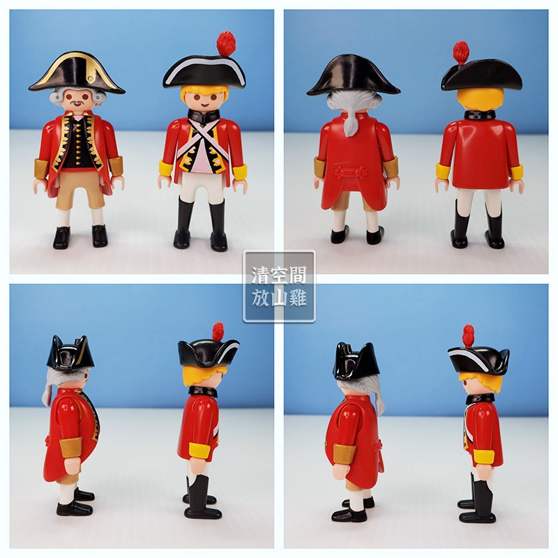 Playmobil 5140 摩比 英國士兵砲艇 海軍船艦 海盜系列 二手有盒 絕版〈清空間放山雞〉-細節圖6