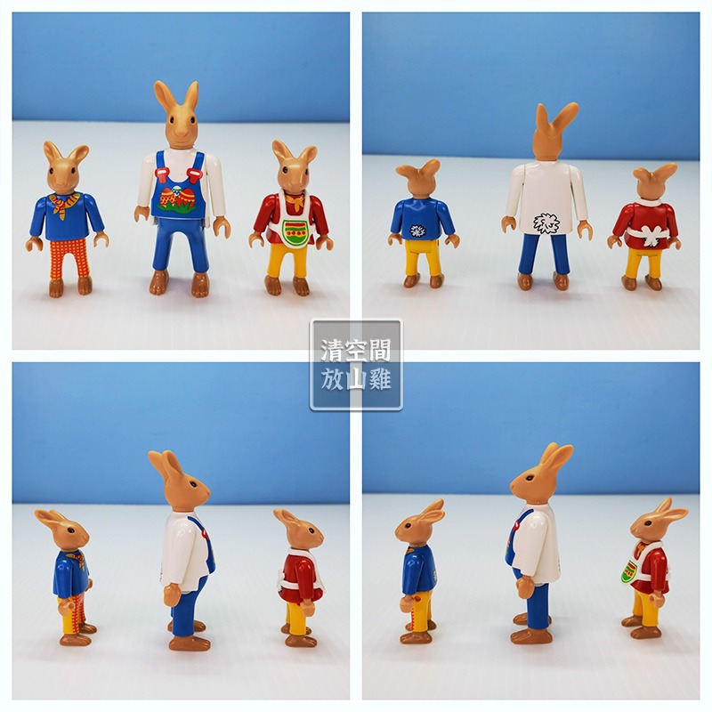 Playmobil 4169 5597 摩比 復活節兔子降臨曆 兔子媽媽 彩蛋 人偶包 二手 絕版〈清空間放山雞〉-細節圖3