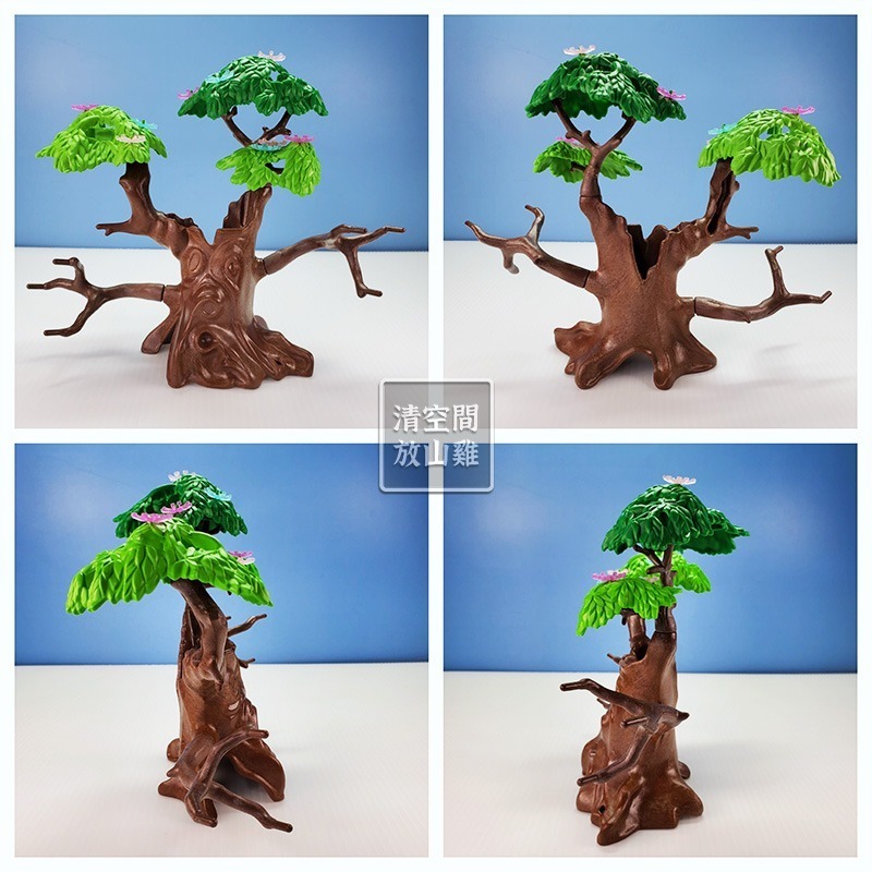 Playmobil 6397 摩比 魔法樹 魔法森林 貓頭鷹 二手無盒 絕版〈清空間放山雞〉-細節圖2